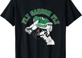 Fly Saquon Fly Eagles Barkley The Reverse Hurdle 2024 T-Shirt