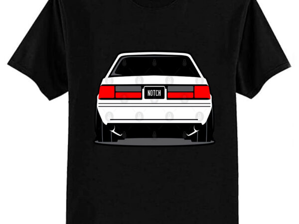 Fox body ford mustang notch t-shirt