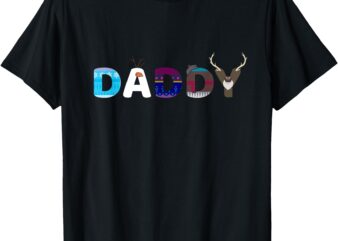 Frozen Dad and Mom Birthday Daddy Family Party Snowman T-Shirt