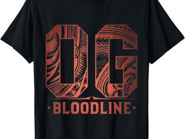 Funny bloodline og roman wrestler t-shirt