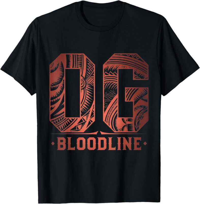 Funny Bloodline OG Roman Wrestler T-Shirt