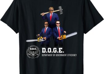 Funny D.O.G.E. (Department of Government Efficiency) DOGE T-Shirt