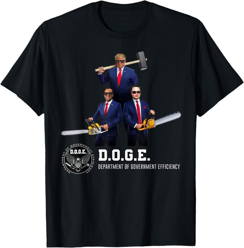 Funny D.O.G.E. (Department of Government Efficiency) DOGE T-Shirt