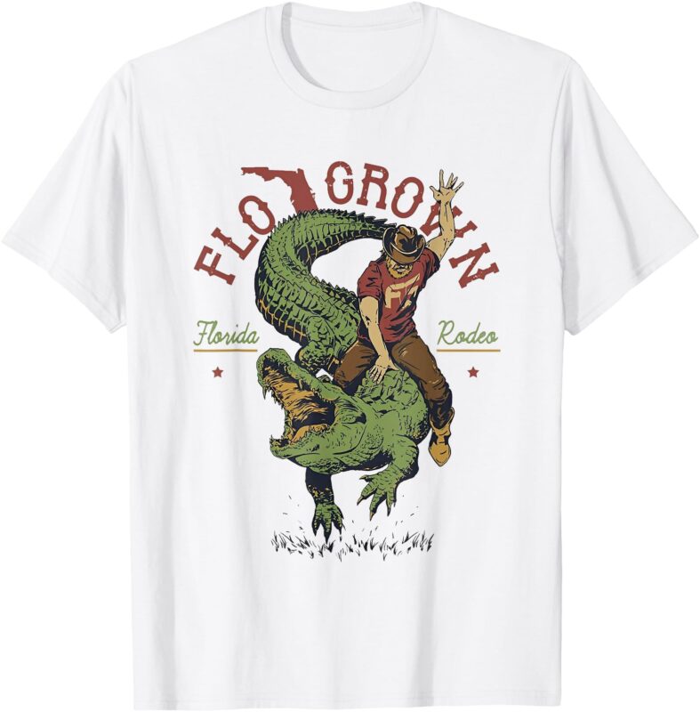 Funny Flo Grown Florida Rodeo T-Shirt