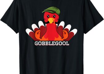 Funny Gobblegool Italian Gobble Turkey Day Fall Thanksgiving T-Shirt