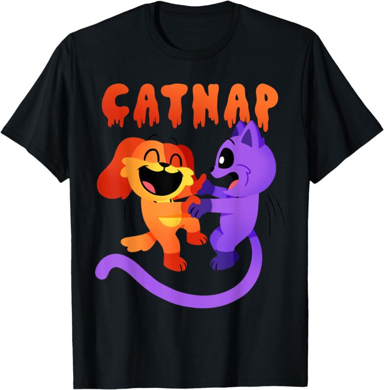 Funny Halloween Critters Ghost Cats Nap Spooky Season kids T-Shirt