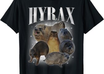 Funny Hyrax Oddly Specific Meme Animal For Family Tee T-Shirt