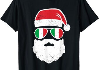 Funny Italian Christmas Pajama Funny Italian Matching Family T-Shirt