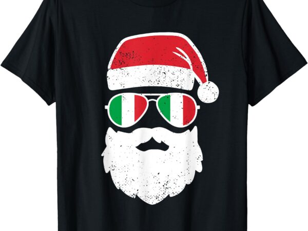 Funny italian christmas pajama funny italian matching family t-shirt