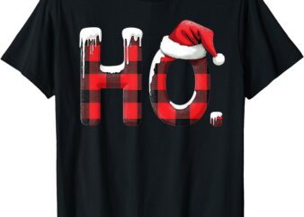 Funny, Retro, Ho, Christmas, Santa Where My Hos At, Group T-Shirt