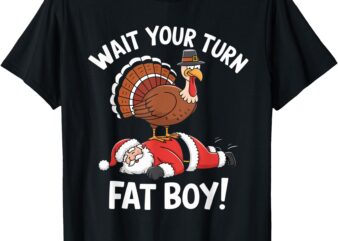 Funny Santa Turkey T-Shirt