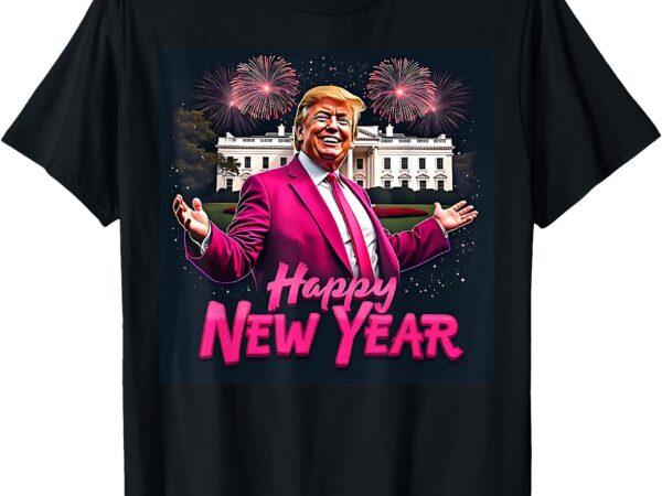 Funny trump new year party 2025 trump new year new president t-shirt