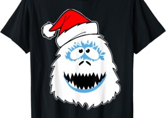 Funny Xmas Abominable Snowman Bigfoot Yeti Retro Christmas T-Shirt