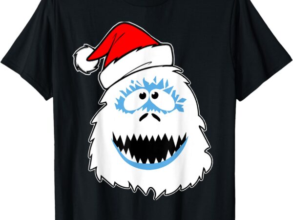 Funny xmas abominable snowman bigfoot yeti retro christmas t-shirt