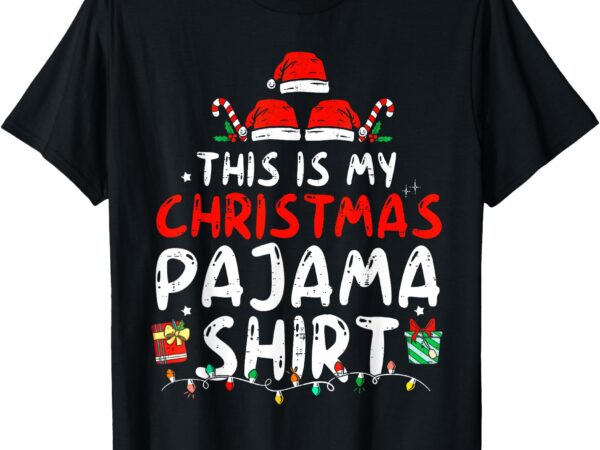 Funny xmas pjs men women t-shirt