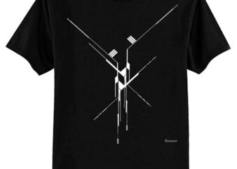 Futuristic Geometric Lines Essential T-Shirt