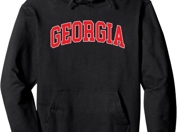 Georgia – throwback design – classic pullover hoodie