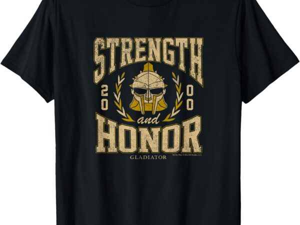 Gladiator – strength and honor t-shirt