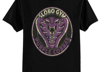 Globo Gym Purple Cobras T-Shirt