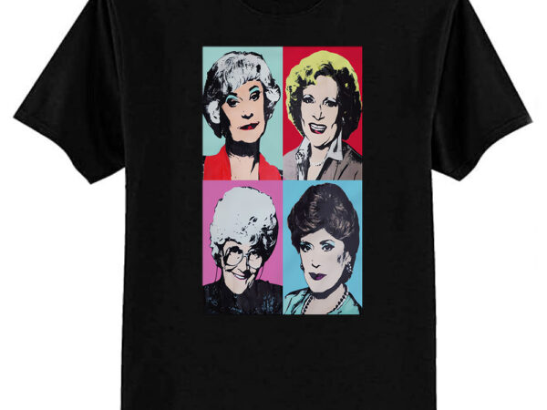 Golden girls warhol t-shirt