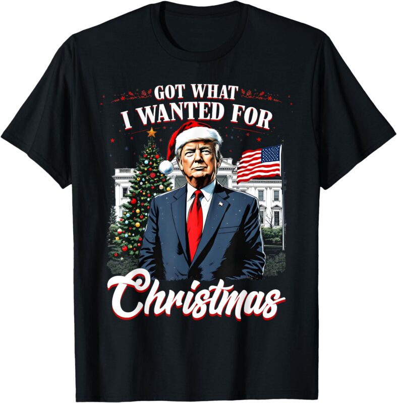 Got What I Wanted For Christmas Trump 2024 T-Shirt