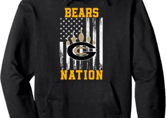 Gray’S Creek Bears Logo Nation HS Pullover Hoodie