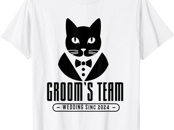 Groom’s team wedding squad t-shirt