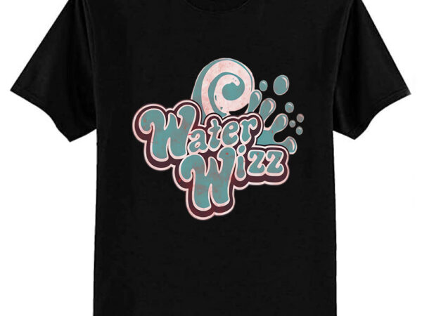 Grown ups water wizz vintage retro t-shirt