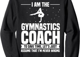 Gymnastics Coach Sweatshirt