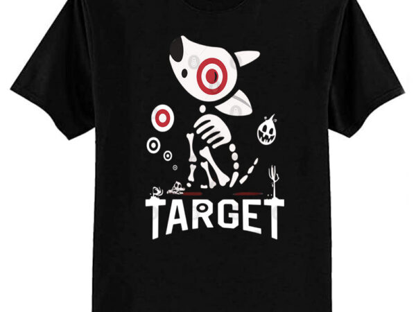 Halloween bullseye dog team member t-shirt