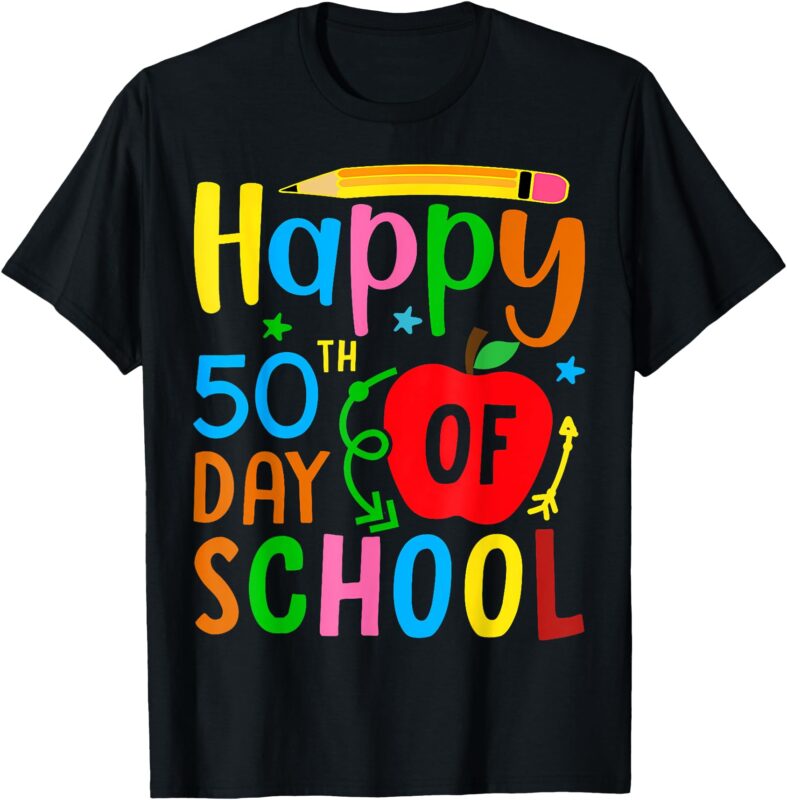 Happy 50Th Day Of School T-Shirt