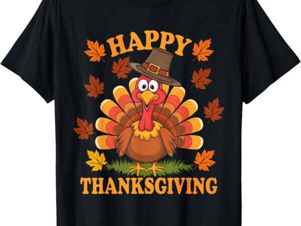 Happy thanksgiving funny turkey family dinner thanksgiving t-shirt