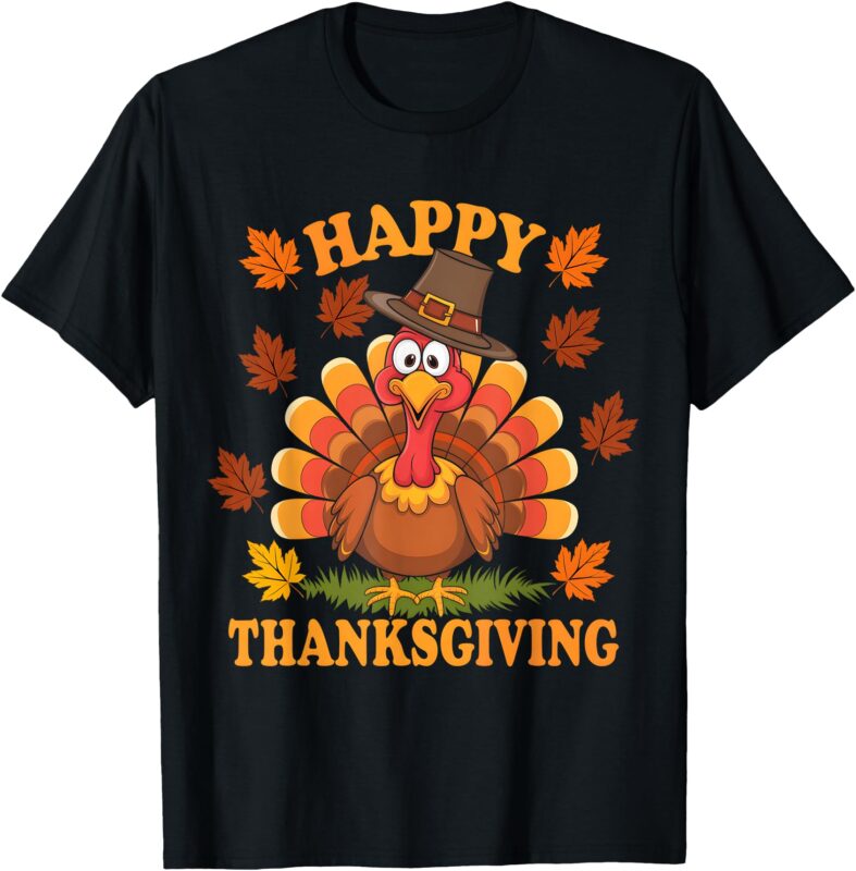 Happy Thanksgiving Funny Turkey Family Dinner Thanksgiving T-Shirt