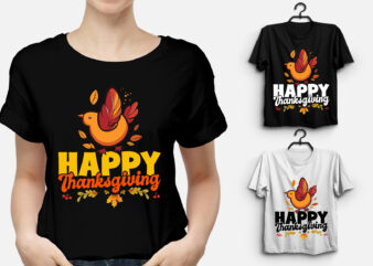 Happy Thanksgiving T-Shirt Design