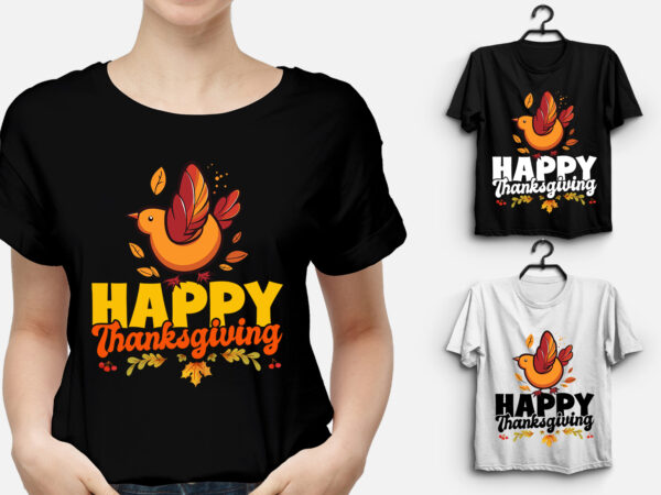 Happy thanksgiving t-shirt design