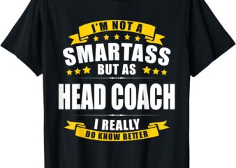 Head Coach – Funny Personalized Gift T-Shirt