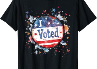 I Voted Nov 2024 USA Elections Pro Democracy T-Shirt