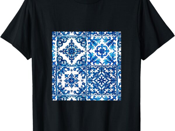 Italian style,mediterranean,sicilian art t-shirt