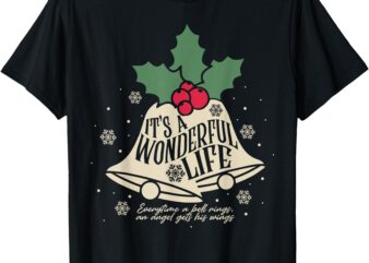 It’s a Wonderful Life Everytime A Bell Rings Christmas Movie T-Shirt