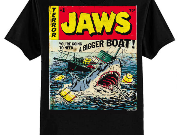 Jaws #1 edition comic book cover classic t-shirt