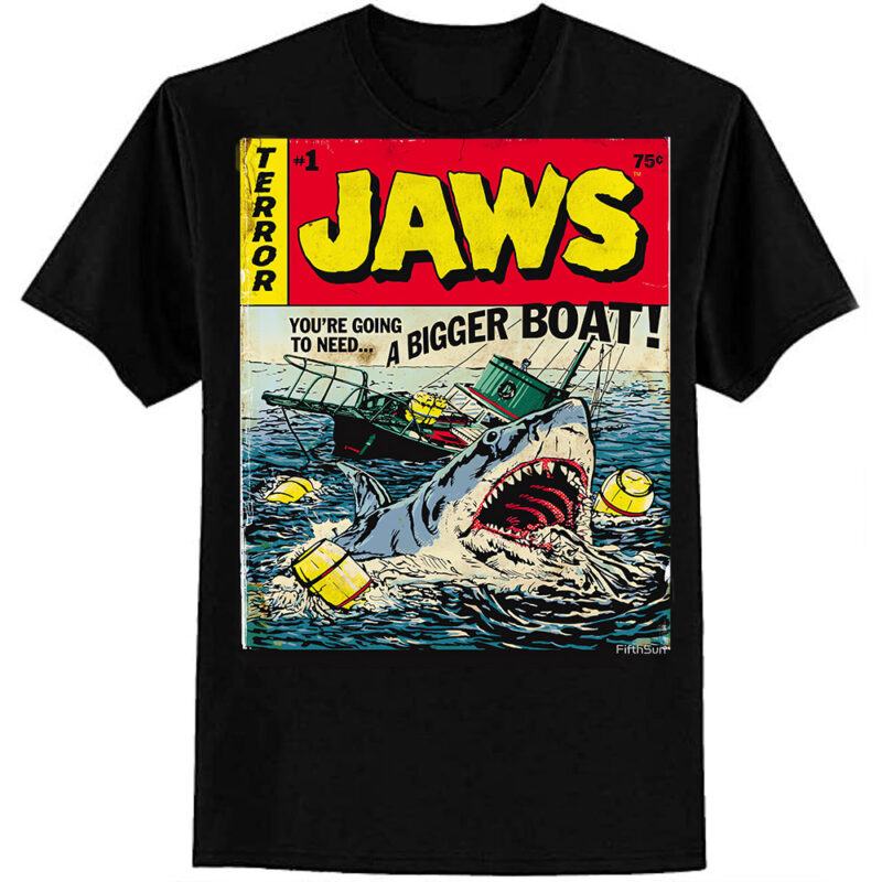 Jaws #1 Edition Comic Book Cover Classic T-Shirt