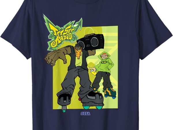 Jet set radio duo combo, yo-yo sega dreamcast video game t-shirt