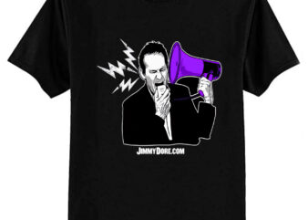 Jimmy Dore Bullhorn Logo T-Shirt