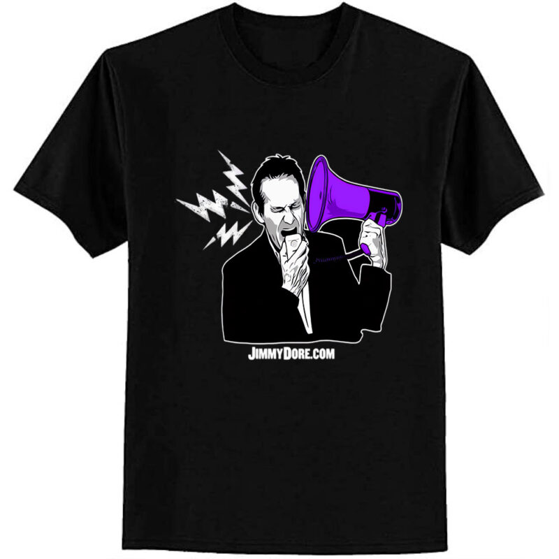 Jimmy Dore Bullhorn Logo T-Shirt