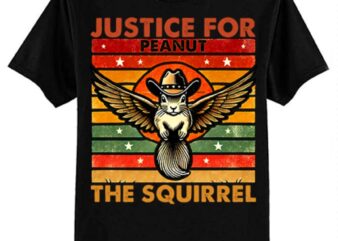 Justice For Peanut P’nut PNut Squirrel Lover T-Shirt ltsp