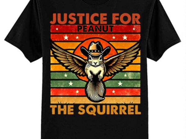 Justice for peanut p’nut pnut squirrel lover t-shirt ltsp