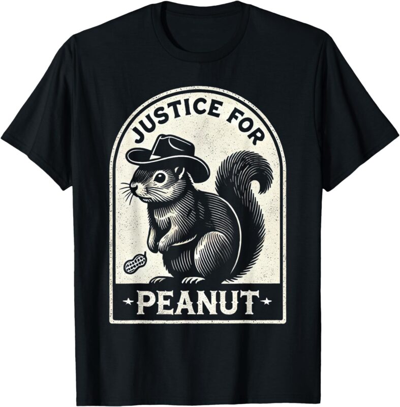 Justice For Peanut The Squirrel Tee – Peanut Squirrel Wanted T-Shirt