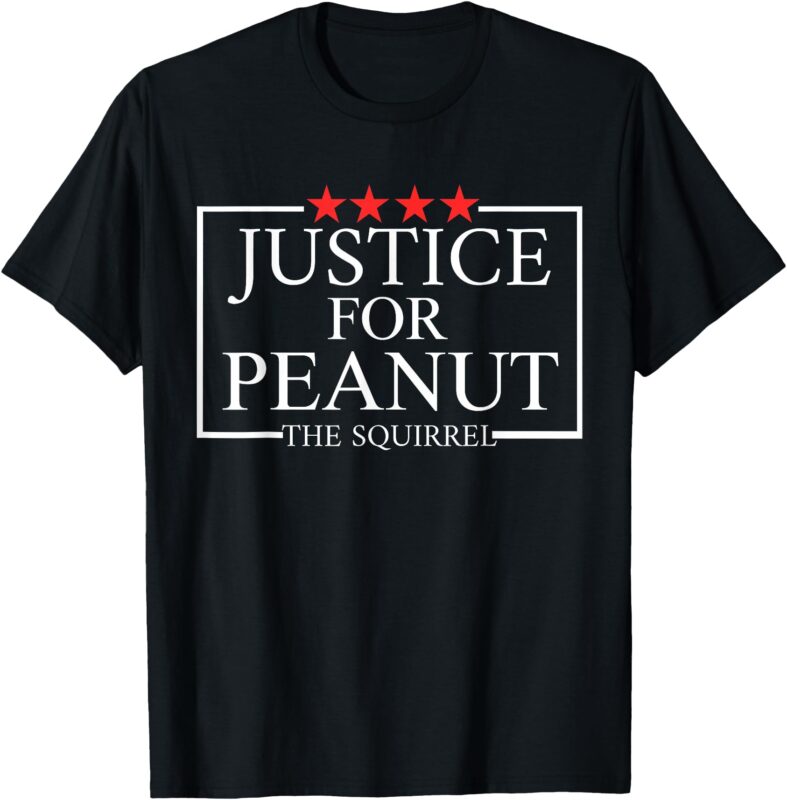 Justice For Peanut The Squirrel Tee.Peanut Squirrel T-Shirt