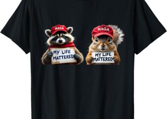 Justice For Peanut The Squirrel and Fred The Raccoon T-Shirt