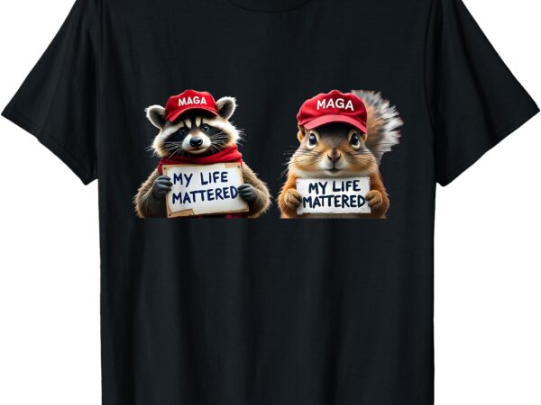 Justice for peanut the squirrel and fred the raccoon t-shirt